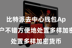 比特派去中心钱包App  用户不错方便地处置多样加密货币