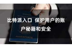 比特派入口  保护用户的账户秘籍和安全