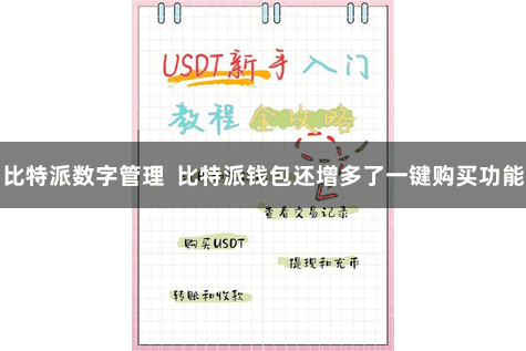 比特派数字管理  比特派钱包还增多了一键购买功能