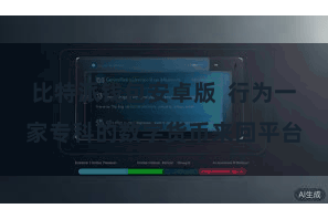 比特派钱包安卓版  行为一家专科的数字货币来回平台